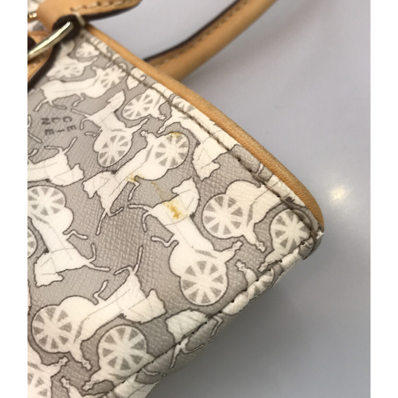 Celine Carriage Pattern Tote Bag Gray - Picture 6 of 8
